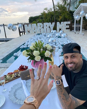 Nicky Jam tras la propuesta