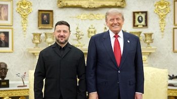 Zelenski y Trump hablan de "revitalizar la diplomacia" en medio de las conversaciones suspensas con Rusia