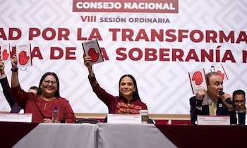 Ariadna Montiel llama a la unidad en Morena rumbo a la elección 2027: siguen en diálogo con Tatiana Clouthier. (Foto: Morena)
