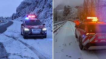 Cortes en la A-15 sentido