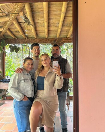 Melissa Duque, novia de Alejo