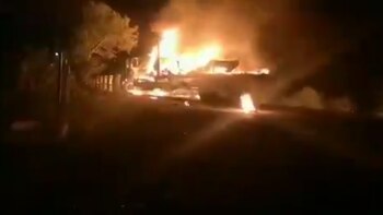 Los sicarios atacaron las instalaciones