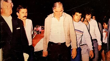 El DT José Varacka,