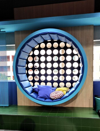 Una de las zonas comunes