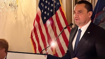 Presidente del Legislativo en Honduras recibe el premio Richard Nixon “Libertad sobre el Socialismo” en Nueva York