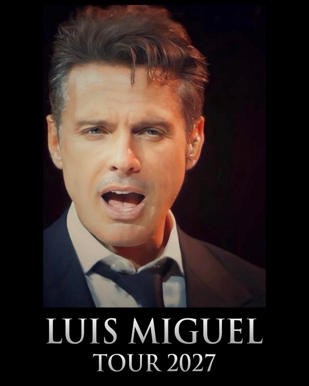 El cantante Luis Miguel anunció una nueva gira de conciertos internacional para 2027 (IG: luismiguel)
