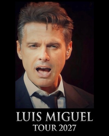 El cantante Luis Miguel anunció una nueva gira de conciertos internacional para el próximo año