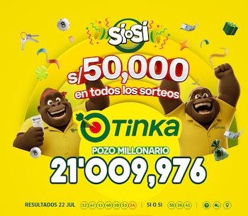 La Tinka AO VIVO: confira os números vencedores e se houve jackpot milionário neste dia 22 de julho. Captura: America TV.