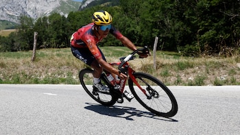 Egan Bernal está organizando una