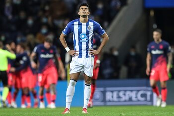 Luis Díaz, en un partido