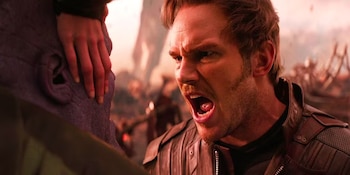 Chris Pratt como Star-Lord en