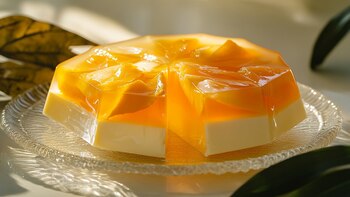 Prepara gelatina mosaico de yaca,