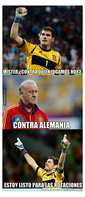 España goleó 6-0 a Alemania