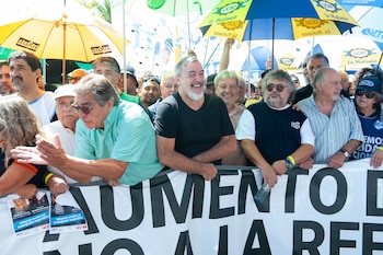 Marcha Congreso - Reforma Laboral