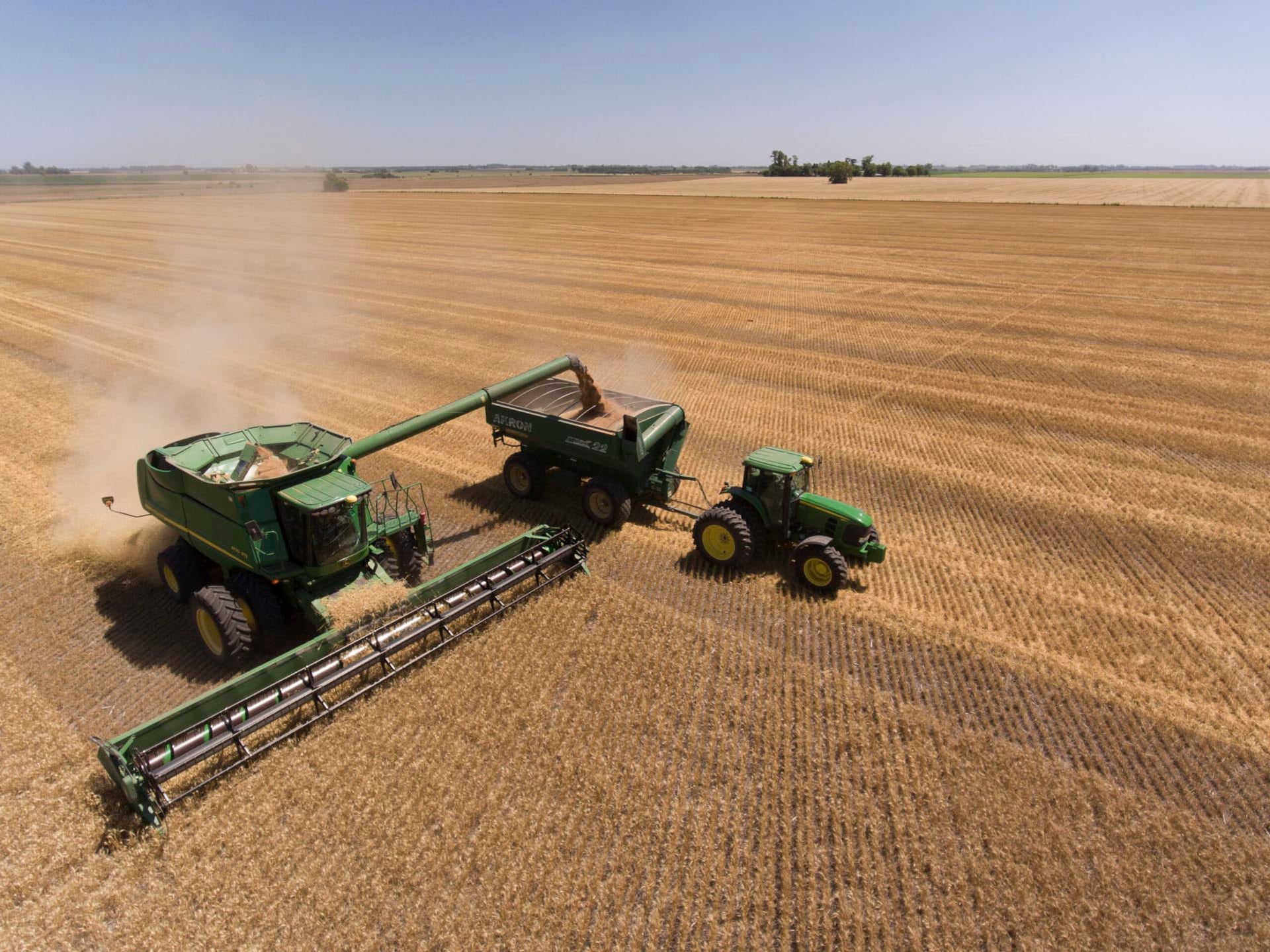 La urea es un fertilizante clave para los cultivos de trigo y maíz en la Argentina; se aplica en unas 11 millones de hectáreas y la demanda crece desde 2015
Crédito: Prensa Profertil