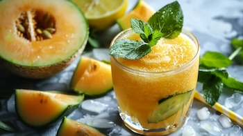 Jugo de melón en ayunas: