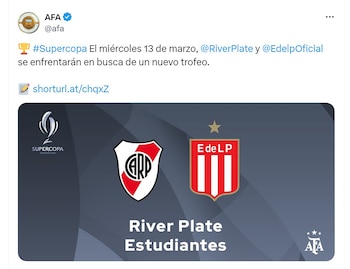 La confirmación de la AFA