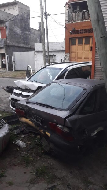 Los autos chocados por Refi
