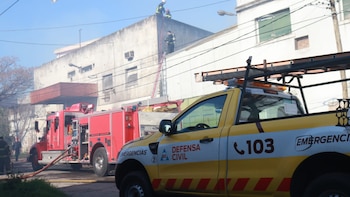 Video: un voraz incendio consumió