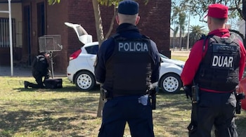 La Brigada de Explosivos de la Policía de Córdoba intervino en Balnearia y Malagueño (Fuente: ElDoce.tv)