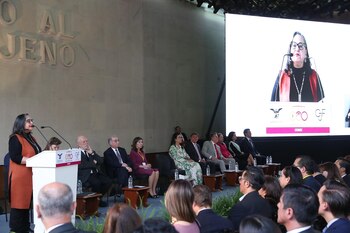 La ministra de la Corte