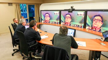 Alberto Fernández volvió a destacar