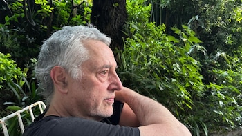 Mariano Galperín y una película