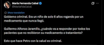 El fallecimiento de un menor