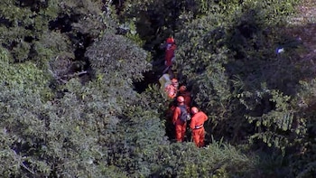 Un helicóptero se estrelló en una zona boscosa de Río de Janeiro: hay cuatro muertos