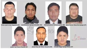 Los detenidos del caso Juliaca