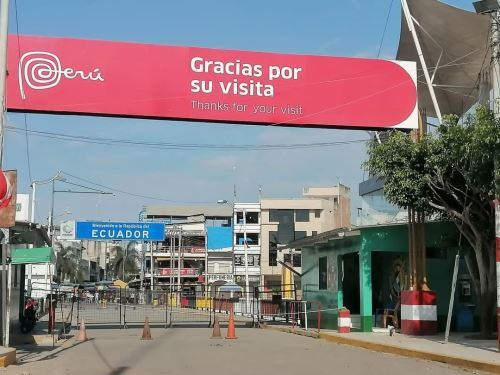 Frontera con Ecuador. (Foto: Andina)