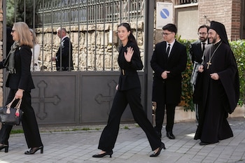 La infanta Elena y Victoria