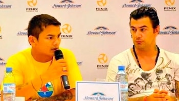 Chino Maidana y su ex