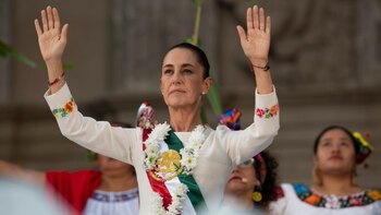 La presidenta de México dio