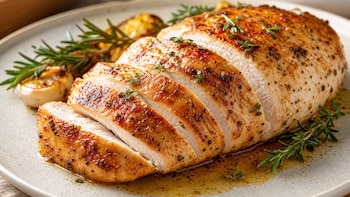 Pechuga de pollo al horno: receta keto alta en proteínas para una comida jugosa y llena de sabor