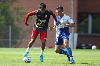 El entrenamiento post amistoso tuvo