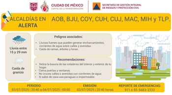 Ocho alcaldías de la Ciudad