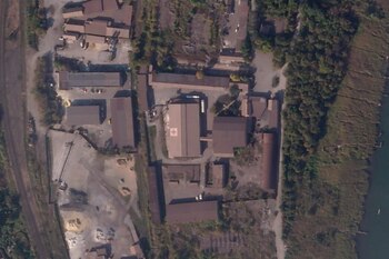 Imagen satelital de octubre de