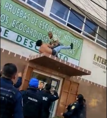 Un ciudadano se enfrentó al