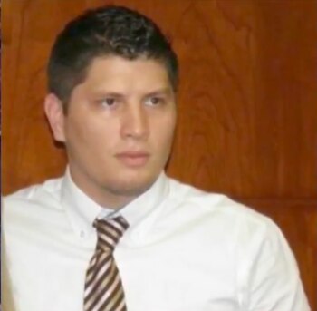 La Maldad Estigarribia, mano derecha de Sebastián Marset y fanático de las artes marciales, fue detenido en Dubái (Captura Telemundo/Canal 12)