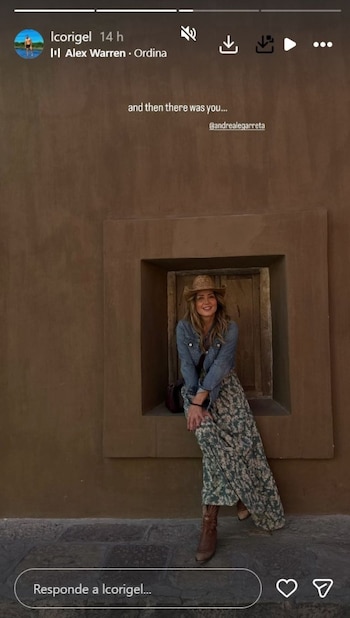 Andrea Legarreta posa sonriente con