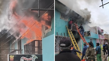 Voraz incendio en Puno: al