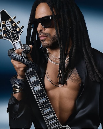 Lenny Kravitz, reconocido cantante y