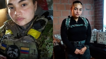 Presunta mercenaria colombiana habría sido capturada en Ucrania