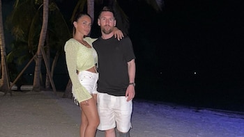 La foto romántica que compartieron