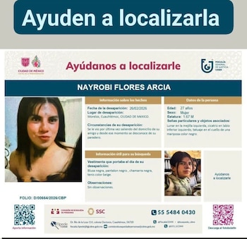 Nayrobi Flores había sido reportada