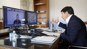 Reunión virtual de la Mesa