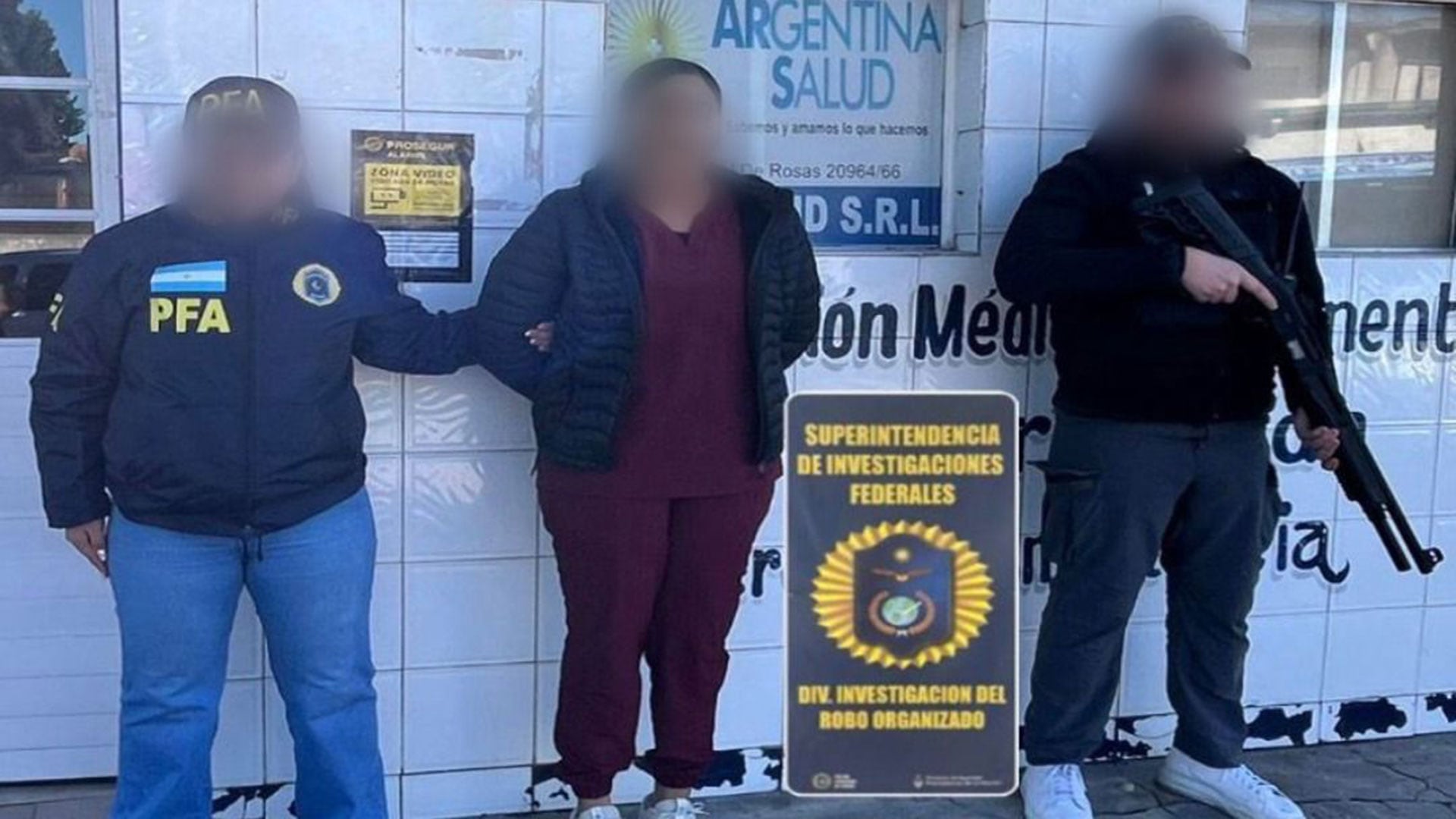 Se realizaron 13 allanamientos simultáneos en domicilios ubicados en González Catán, Virrey del Pino, San Justo y Canning