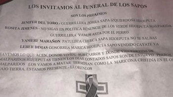 Por panfletos y mensajes intimidatorios líderes sociales en Santa Marta abandonaron la ciudad
