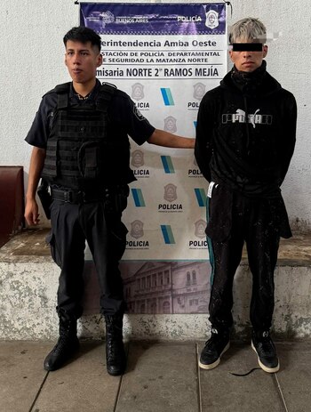 Los dos aprehendidos fueron capturados